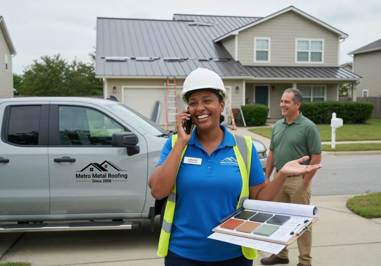 Storm Damage Metal Roof Repair in Sharps Chapel, TN